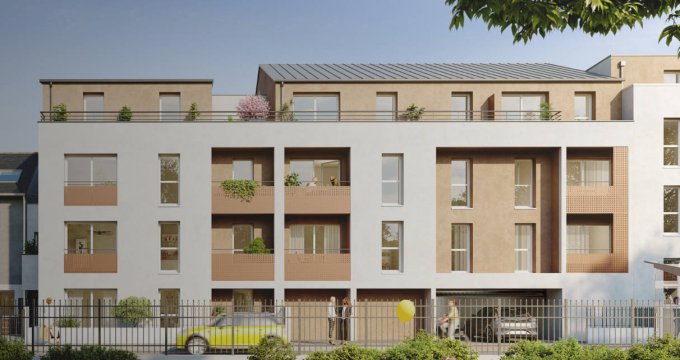 Achat / Vente immobilier neuf Carquefou à 5 min à pied du coeur de bourg (44470) - Réf. 8528