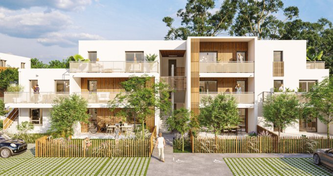 Achat / Vente immobilier neuf La Montagne une adresse verdoyante au coeur du bourg (44620) - Réf. 9586