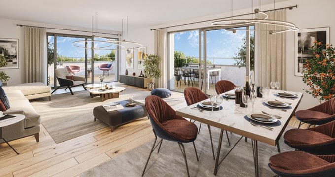 Achat / Vente immobilier neuf Nantes quartier prisé avec vue sur l’île de Versailles (44000) - Réf. 9557