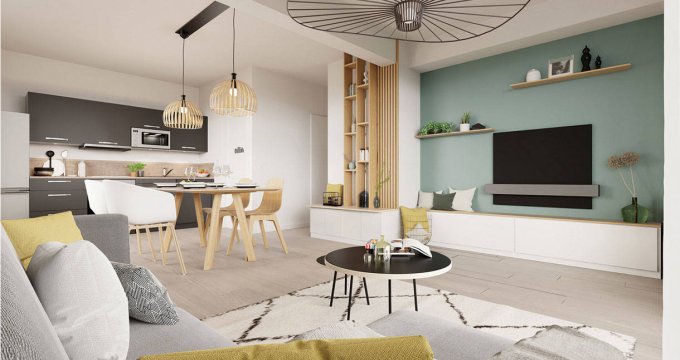 Achat / Vente immobilier neuf Saint-Herblain à moins de 15 minutes du centre-ville de Nantes (44800) - Réf. 9567