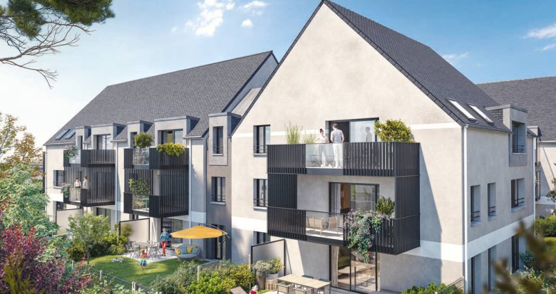 Achat / Vente immobilier neuf La Baule-Escoublac à 7 min à vélo de la plage de La Baule (44500) - Réf. 9576