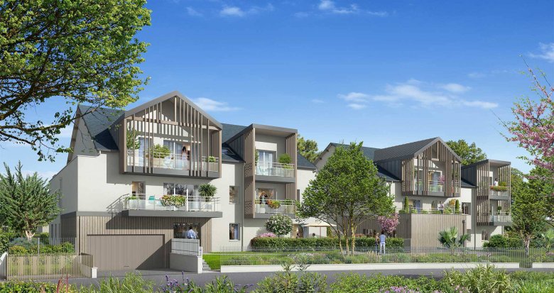 Achat / Vente immobilier neuf La Baule-Escoublac quartier résidentiel proche des plages (44500) - Réf. 10726