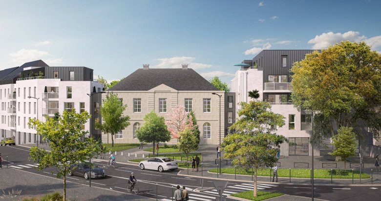 Achat / Vente immobilier neuf Nantes coeur du quartier Longchamp (44000) - Réf. 10667