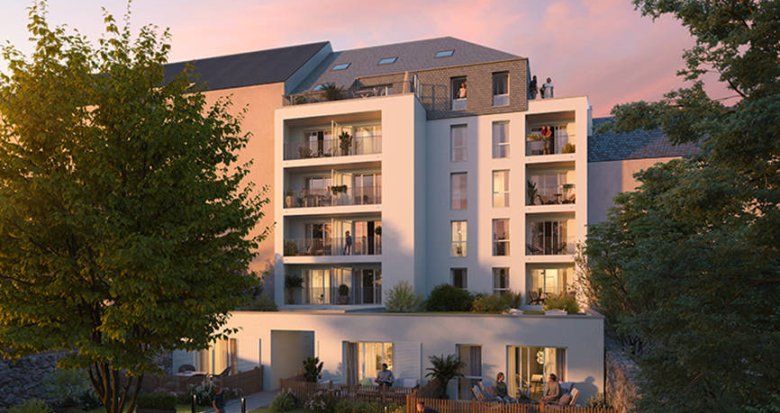 Achat / Vente immobilier neuf Nantes quartier Hauts Pavés au pied du tramway (44000) - Réf. 11854