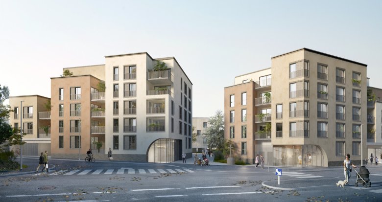 Achat / Vente immobilier neuf Nantes quartier Saint-Jacques proche parc de la Crapaudine (44000) - Réf. 9559