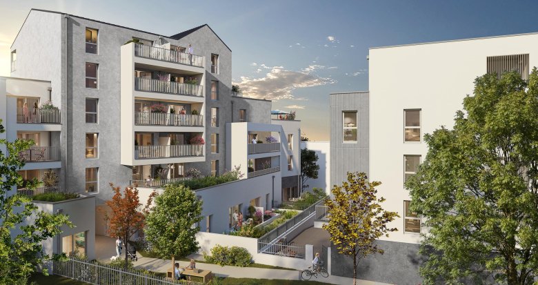 Achat / Vente immobilier neuf Orvault en lisière nord de Rennes (44700) - Réf. 11146