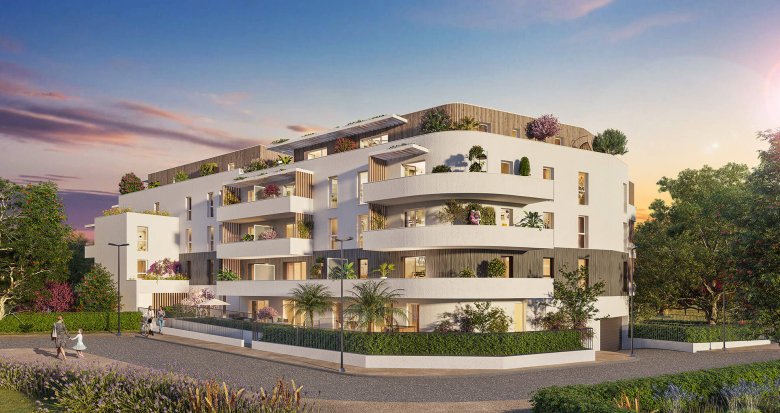 Achat / Vente immobilier neuf Saint-Nazaire à 5 minutes à pied de la plage de Villès (44600) - Réf. 9582