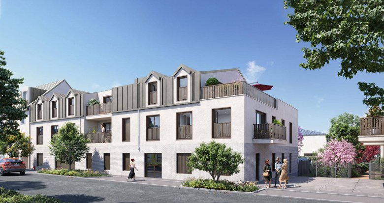 Achat / Vente immobilier neuf Sautron cœur de ville face au Parc de la Linière (44880) - Réf. 11501